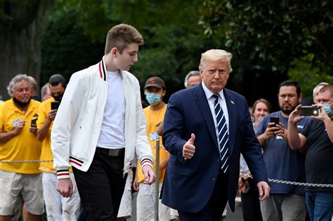 barron trump shock    real nature  potus relationship   youngest son