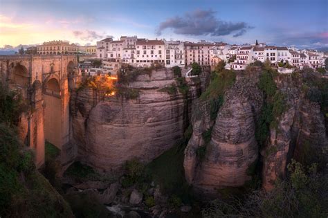 panorama  ronda andalusia spain anshar images