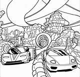 Coloring Pages Car Race Track Adults Cars Drawing Printable Getcolorings Getdrawings Print Color sketch template