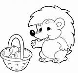 Hedgehog Coloring Pages Print Raskraska Cartoon Online Hedgehogs Children Dlya Them Fog Taken sketch template
