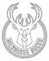 Bucks Milwaukee Logo Coloring Pages Drawing Svg Transparent Vector Print Logos Sketch Large Search Template sketch template