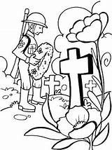 Coloring Pages Remembrance Anzac Veterans Memorial Printable Kids Poppy Sacrifice Honour Remember Great Clip Colouring Activities Australia Crafts Sheets Bestcoloringpages sketch template