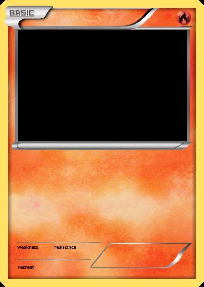 pokemon card template blank card png pokemon blank card template