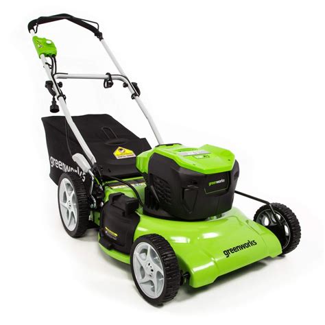 Greenworks 21 Inch 13 Amp Corded Electric Lawn Mower 25112 Review