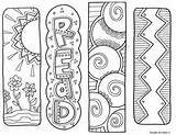 Bookmarks Coloring Color Printable Bookmark Classroomdoodles Book Kids Pages Print Diy Libros Colouring Marks Para Reading Books Separadores Doodles Adult sketch template