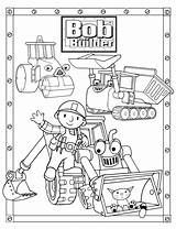 Bob Builder Coloring Pages sketch template