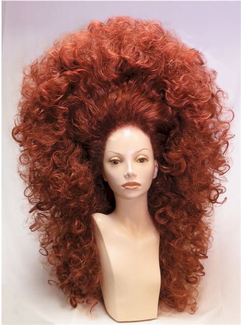 Custom Made Huge Double Curly Drag Queen Theatrical Wig