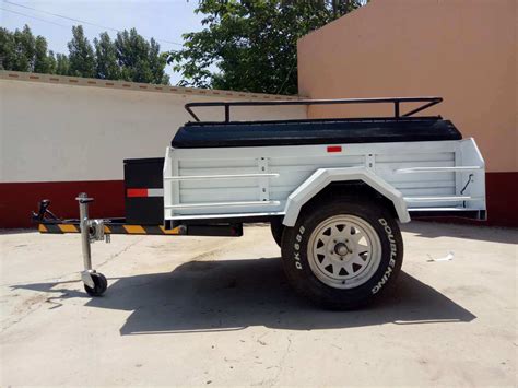 customized small  road camper car utility trailer  sale china camping trailer box