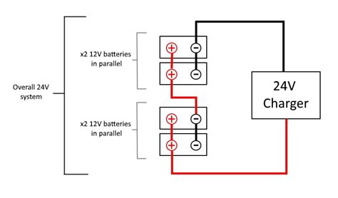 charging  batteries  series parallel    charger electrical engineering stack