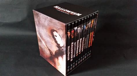 halloween  complete collection blu ray limited deluxe edition box set scream factory youtube