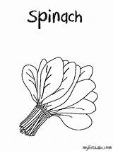 Espinacas Flannel 컬러링 sketch template