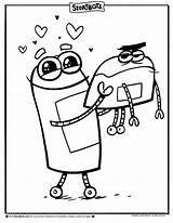 Storybots Kolorowanki Bots Dzieci Bestcoloringpagesforkids Valentine Boop Hearts Stampare Chiedi Agli Wydruku ระบาย sketch template