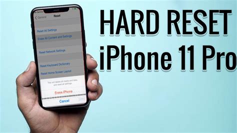 hard reset iphone  pro factory reset remove patternlockpassword   guide