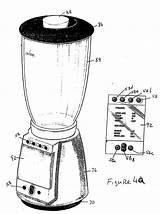 Kitchen Patents Patent Appliance Drawing Apparatus sketch template