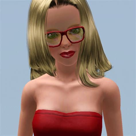 my sims 3 blog big nerdy glasses by kawfeczka