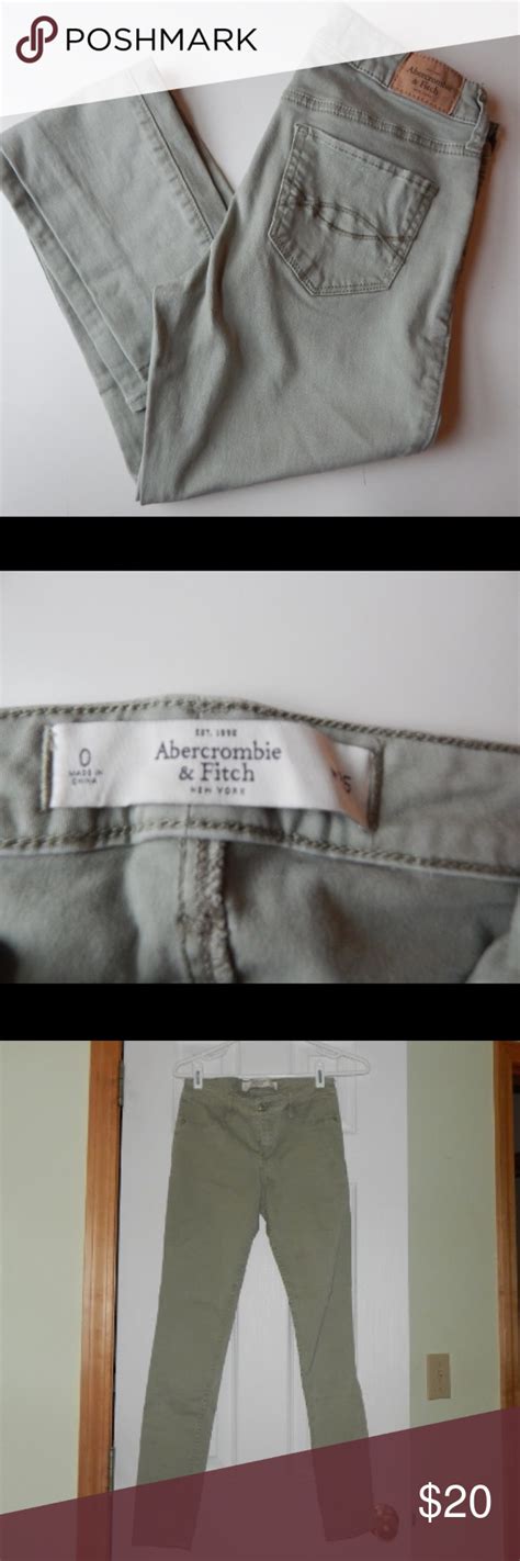 Abercrombie And Fitch Jeans Only Worn Once No Stains Or Rips Army