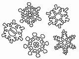 Coloring Snowflake Pages Snowflakes Kids Printable Color Snow Print Bestcoloringpagesforkids Christmas Choose Board sketch template