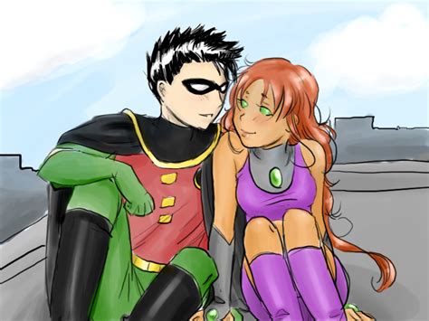 Robin X Starfire Favourites By Vampire Of Witches On