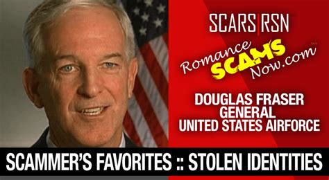 general douglas fraser scars romance scams education support website