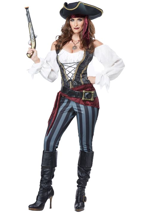 Brand New Brazen Buccaneer Pirate Women Adult Costume Ebay