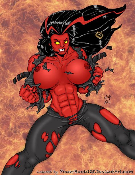 Ripping Off Clothes Naked Red She Hulk Porn Pics