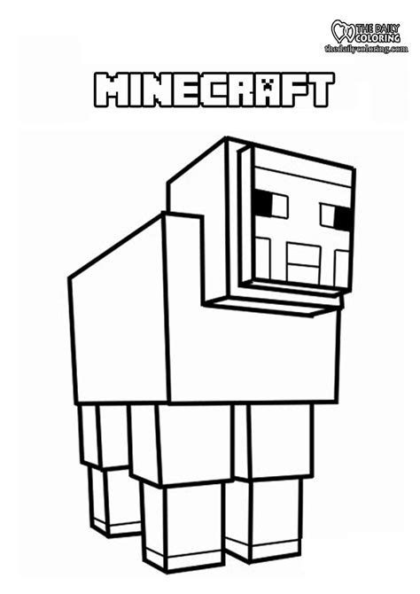 minecraft coloring pages  daily coloring