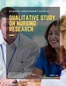 qualitative study  nursing research