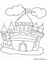 Castle Sand Coloring Pages sketch template