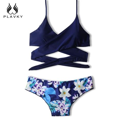 2017 summer sexy bandage floral micro biquini swim wear bathing suit