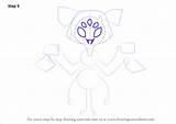 Undertale Muffet Draw Step Drawing sketch template