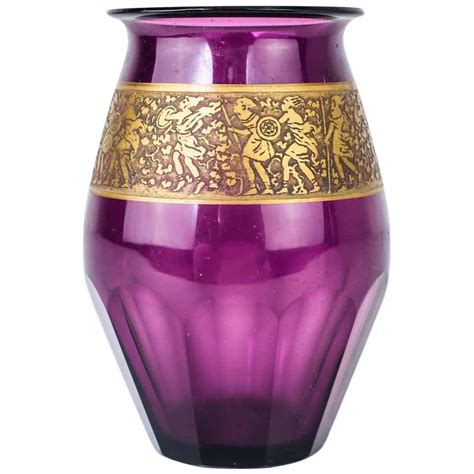Beautiful Vase By Moser Karlsbad Moser Glass Bohemian Beautiful Vase