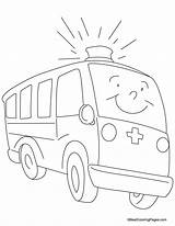 Coloring Ambulance Pages Vehicle Emergency Hospital Clipart Fast Moving Library Sketch Getdrawings Getcolorings Popular Kids sketch template