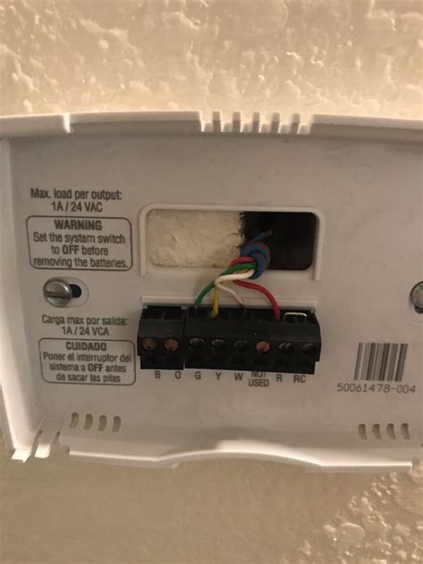 rthrth series thermostat   installed   months   worked