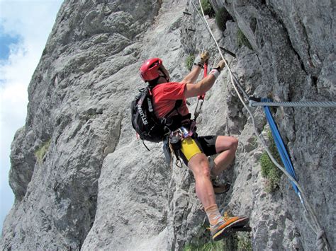 klettersteige anna klettersteig    km bergwelten