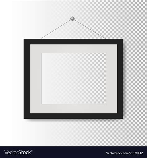 picture frame transparent background royalty  vector