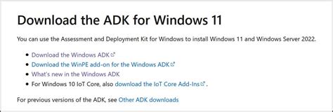 windows 11 adk versions and downloads prajwal desai