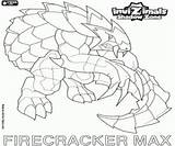 Firecracker Invizimals Shadow Zone sketch template