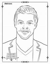 Coloring Pages Sheknows Adult Men sketch template