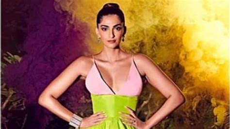 Sonam Kapoor’s Bright Yellow Dress Is Perfect For A Summer Outing See