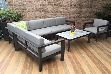 outdoor sofa sectional  coffe table