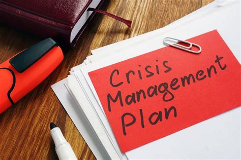 key elements   crisis management plan