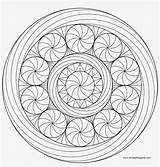 Pages Outstanding Peppermint Challenge Coloring Colouring Mandala Traditional Nicepng sketch template