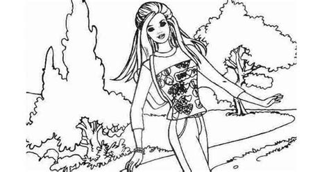 barbie dog coloring pages sketch coloring page