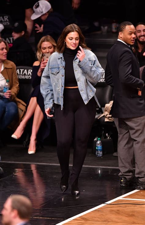 ashley graham how to wear a denim jacket 2019 popsugar fashion photo 8
