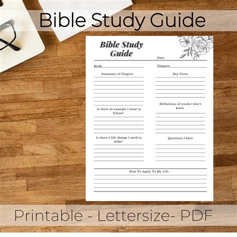 bible study printable bible study guide bible planner etsy