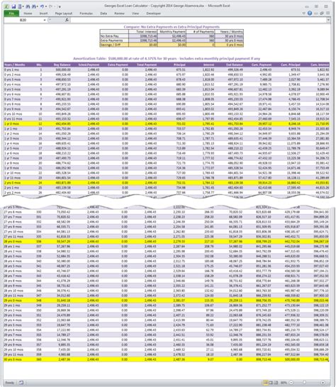 mortgage calculator excel spreadsheet  mortgage calculator  amortization table