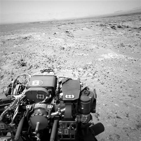 sol  left navigation camera nasa mars exploration