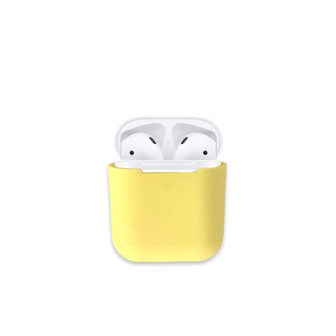 yellow airpods protective case tps  phone shop