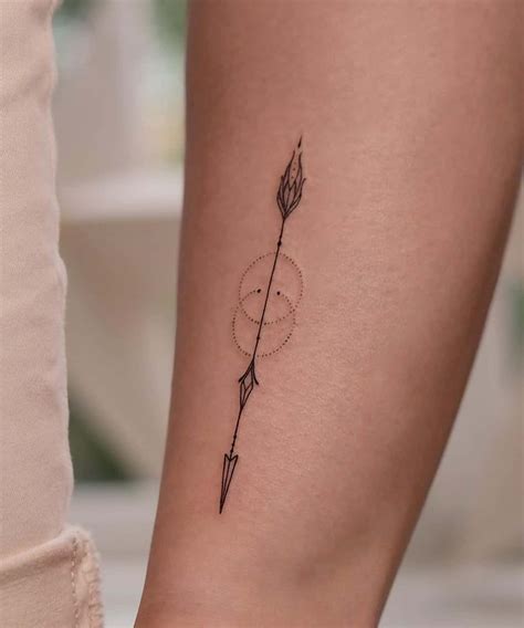 Share More Than 68 Small Bow And Arrow Tattoo In Eteachers