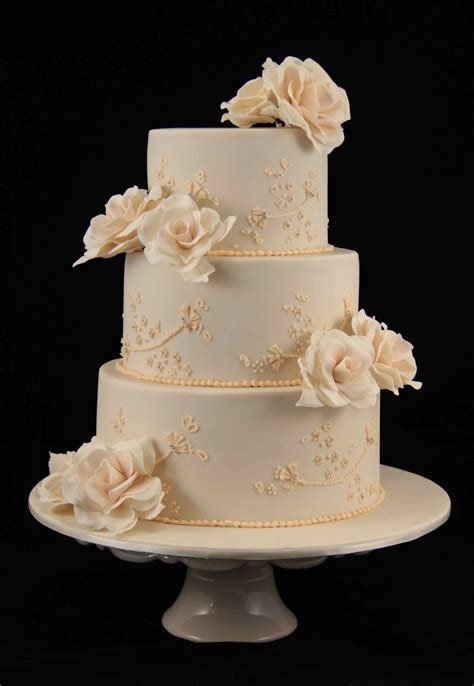 bakerz dad rose wedding cake